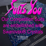 Competition Suits created with Swarovski® Crystals