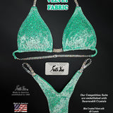 Budget Friendly Velvet Competition Suit