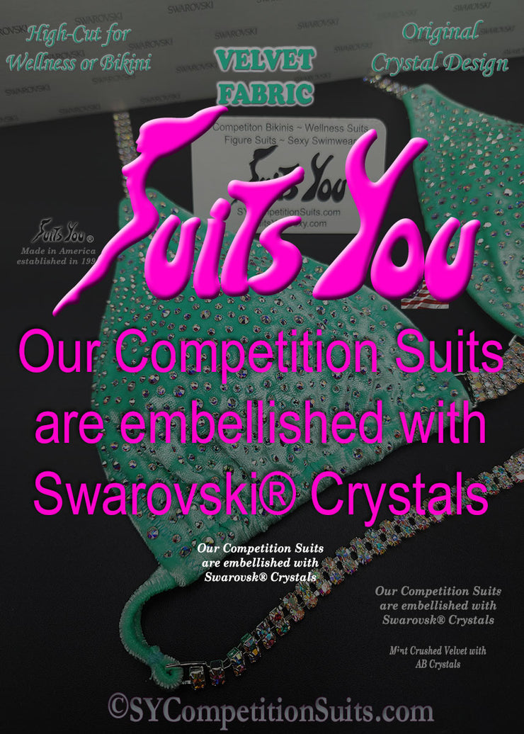 Competition Suits created with Swarovski® Crystals