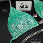 Budget Friendly Velvet Competition Bikini