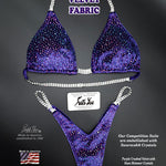 Budget Friendly Velvet Competition Suit