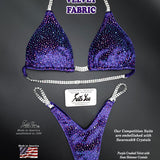 Budget Friendly Velvet Competition Suit