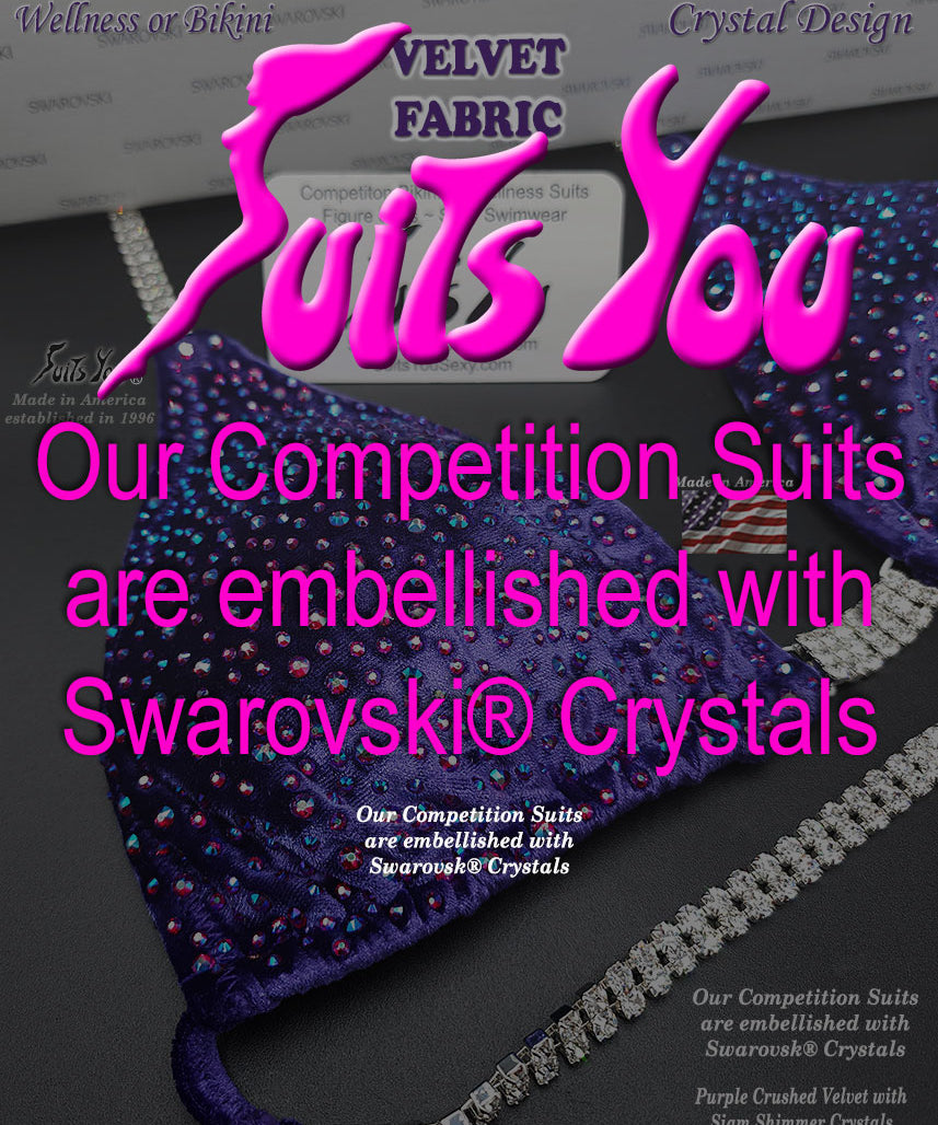 Competition Suits created with Swarovski® Crystals