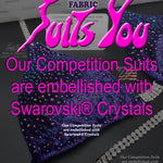 Competition Suits created with Swarovski® Crystals