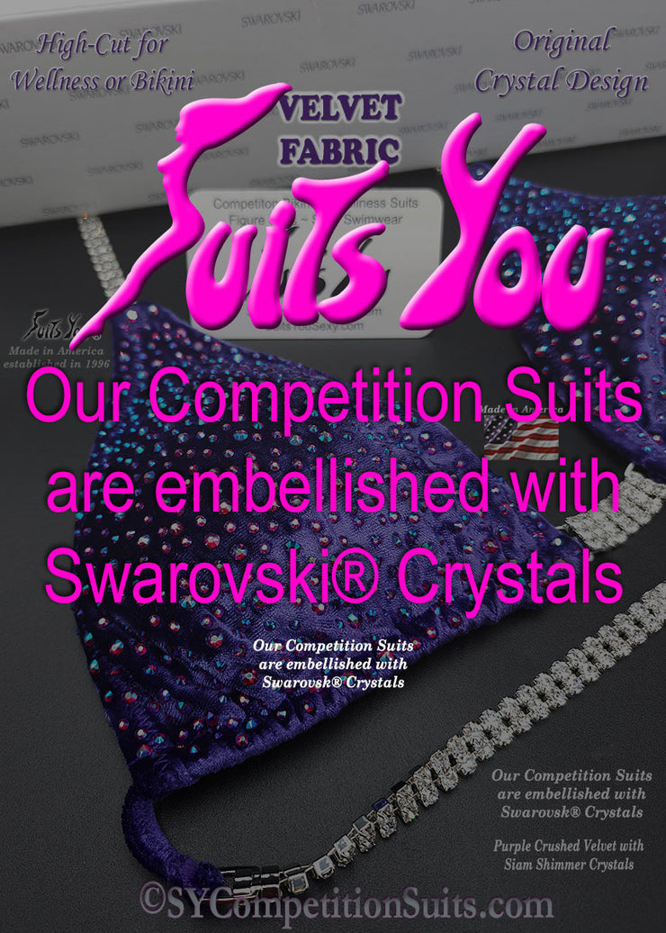 Competition Suits created with Swarovski® Crystals