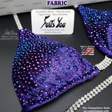 Budget Friendly Velvet Competition Bikini