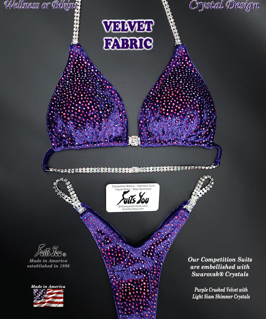 Velvet Competition Suit, In Stock