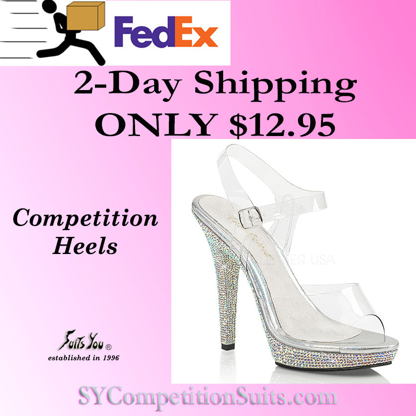 Competition Heels, 2-day shipping