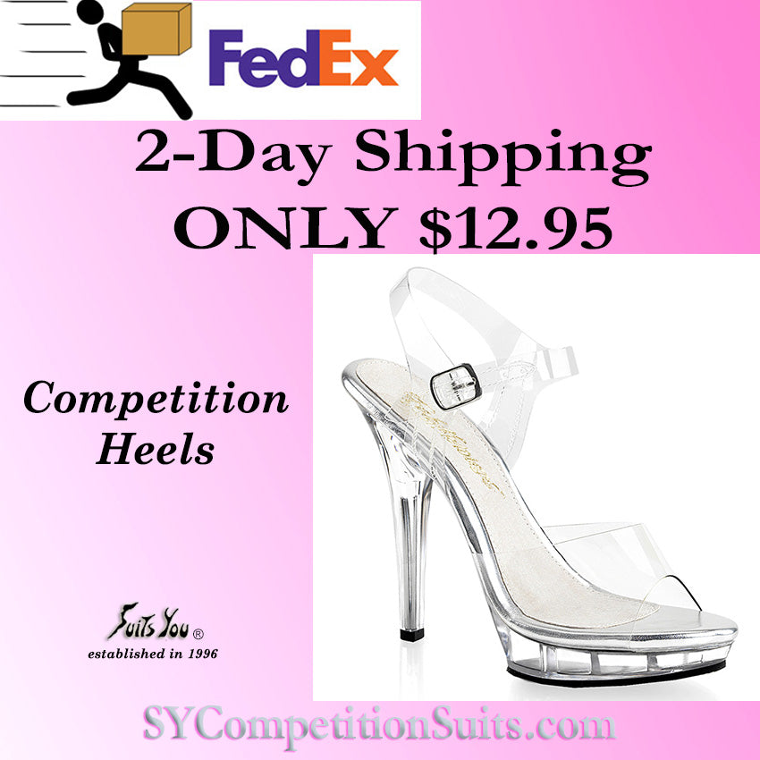 Competition Heels, 2-day shipping