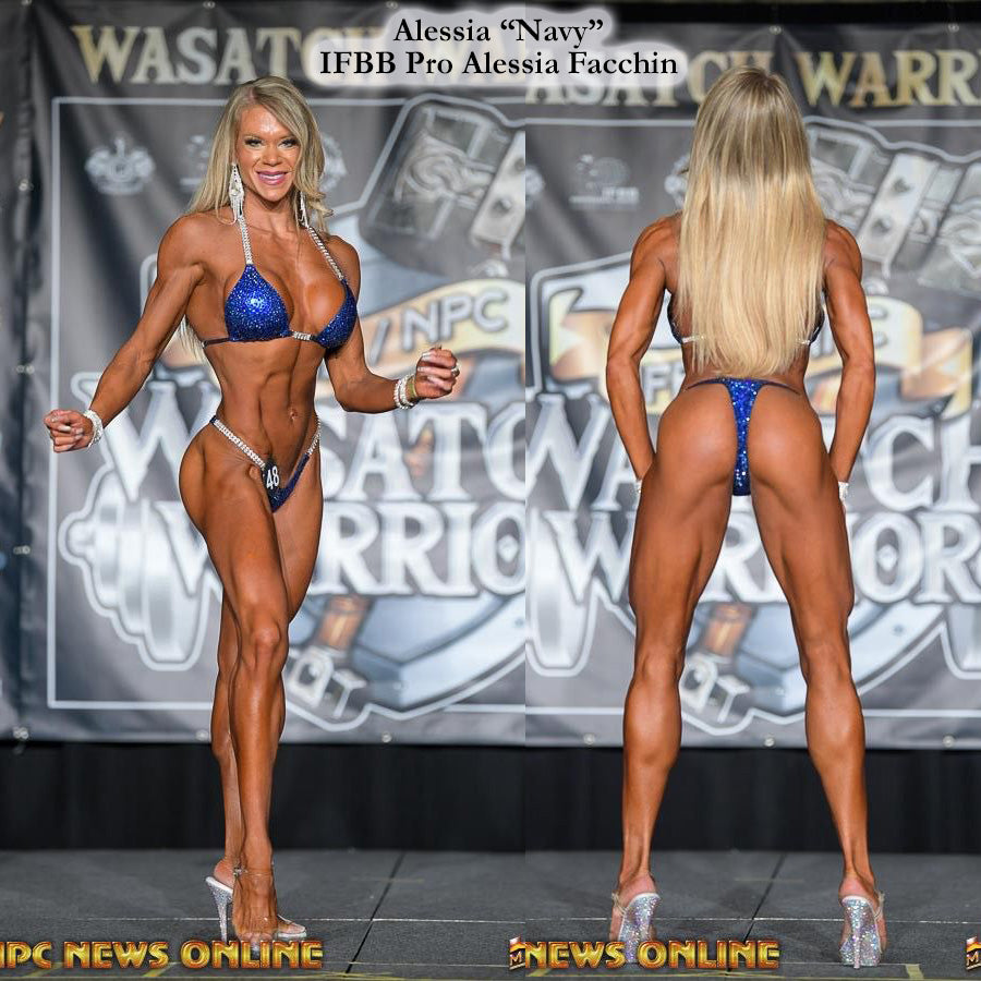Alessia Facchin, Full Crystal Design, Navy