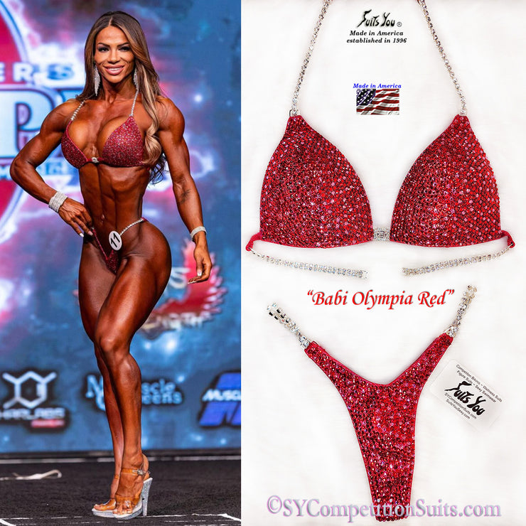 2022 Olympia, Babi Red Wellness Suit
