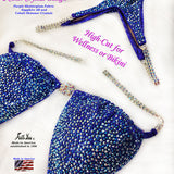 Fast Competition Suit, Bikini or Wellness, Purple