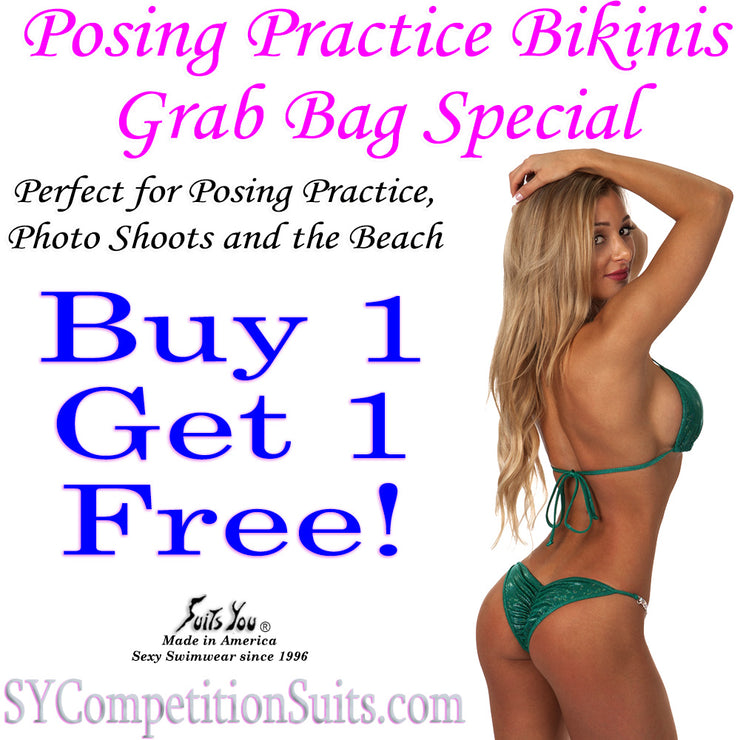 Grab Bag Posing Practice Bikinis, BOGO Special