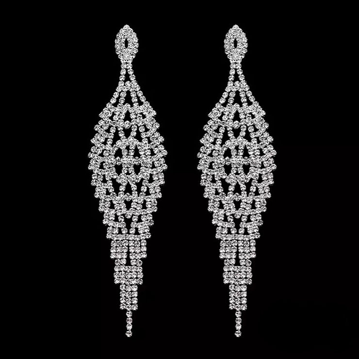 Chandelier Earrings for Bikini competition or figure suits