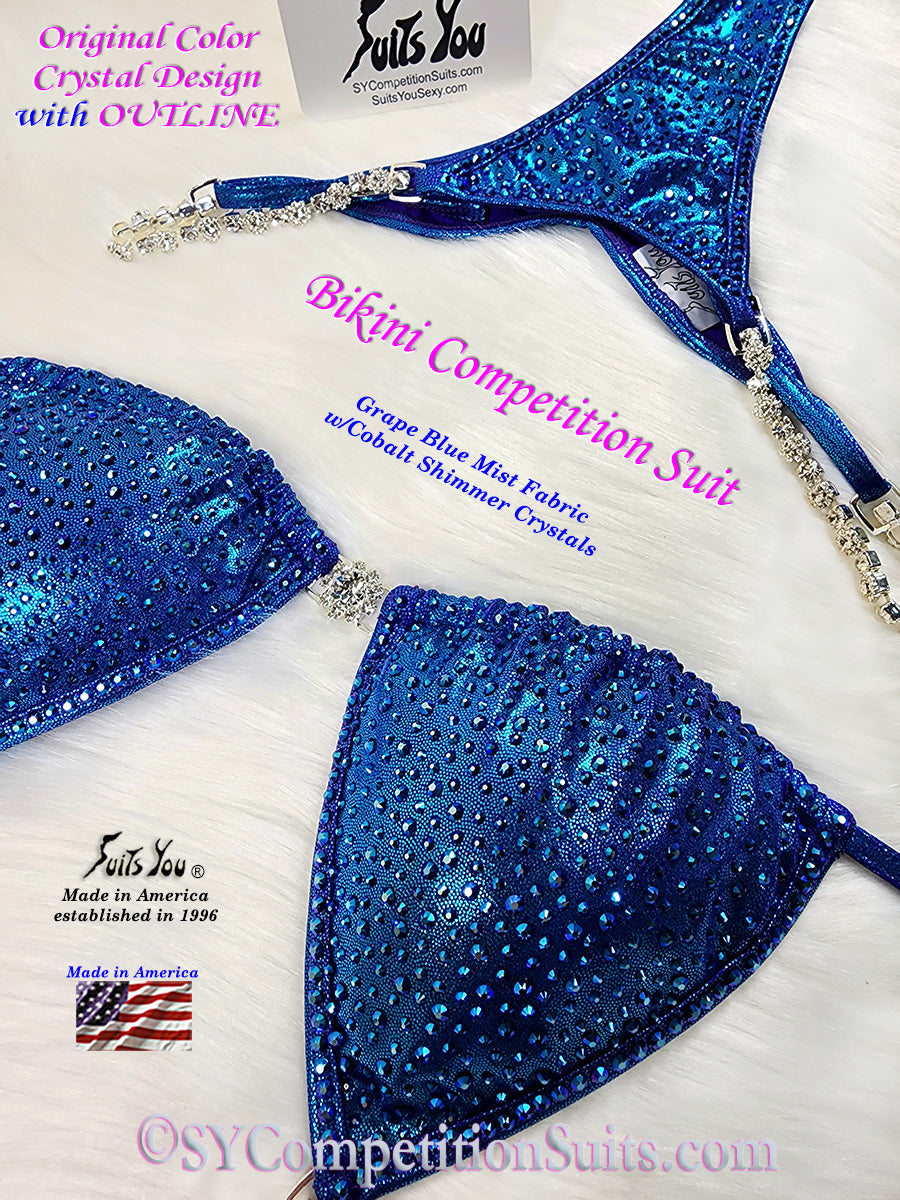 In-Stock Crystal Competition Bikini