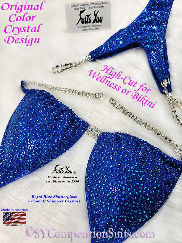 High-Cut Competition Suit, Wellness or Bikini