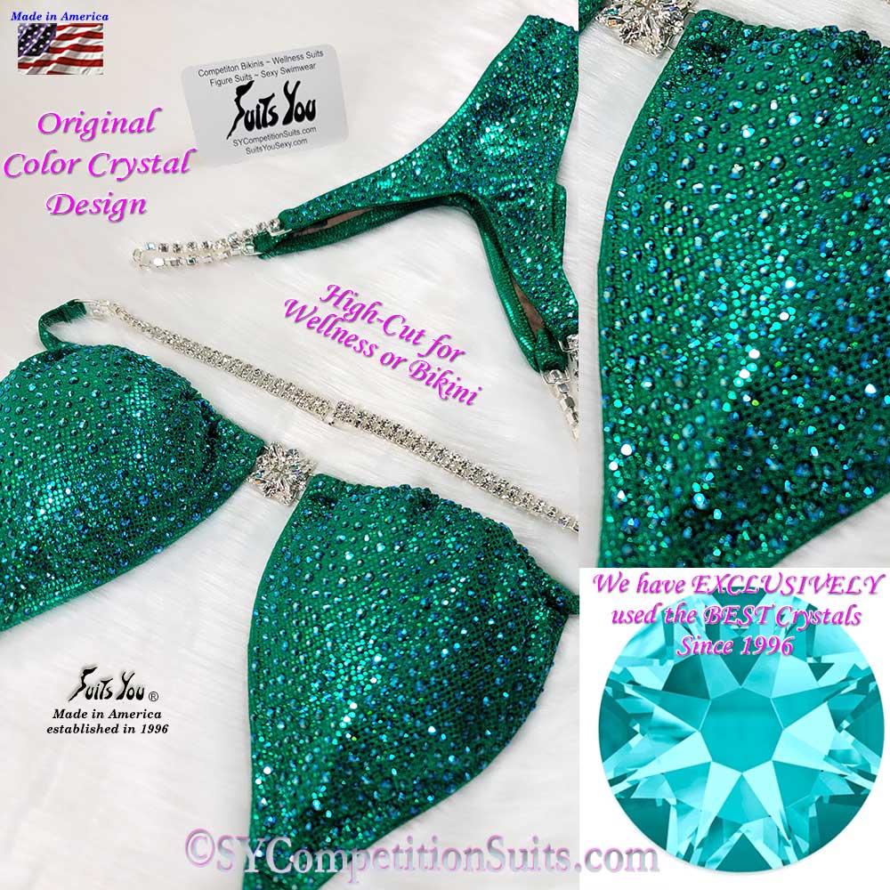 High-Cut Competition Suit, Wellness or Bikini