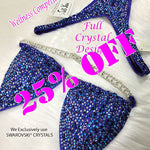 25% OFF In Stock Wellness Suit, Full Crystal Design
