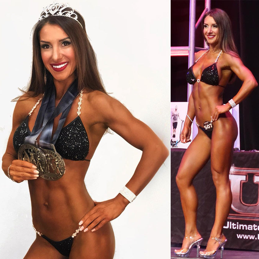 Onyx Competition Bikini, Pro Level Competition Suit, Victoria