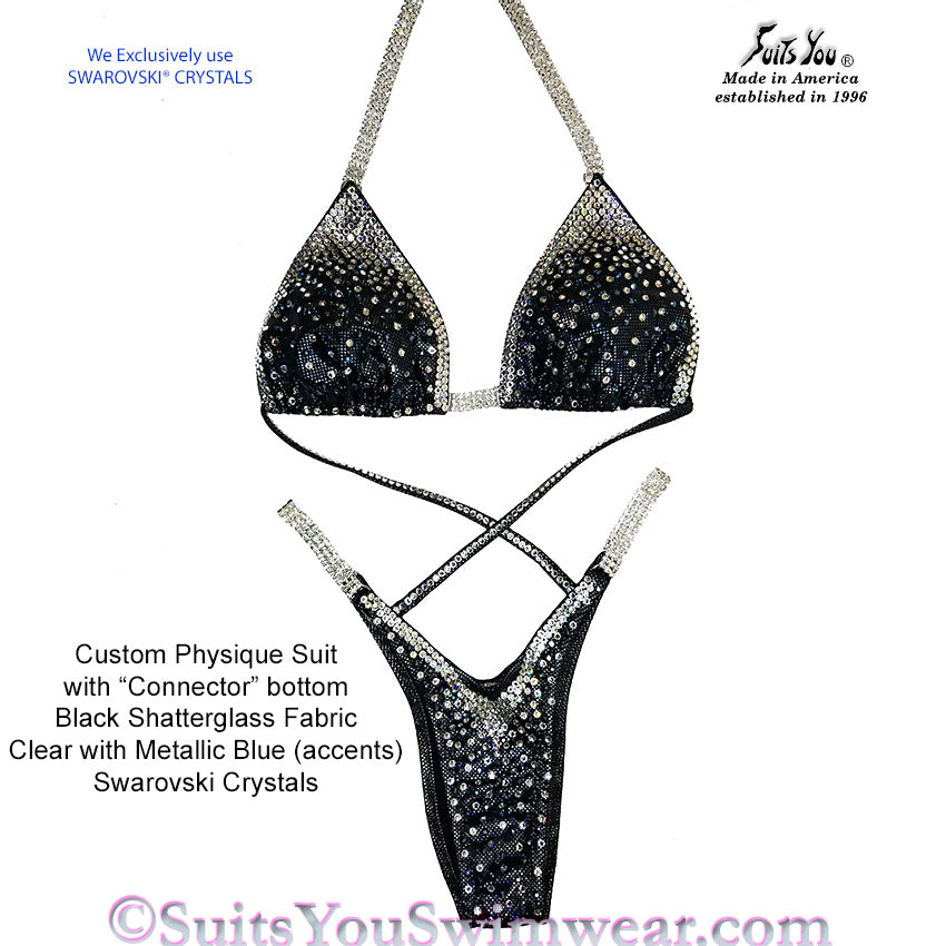 Physique Suit or Figure Suit with Connector bottom.