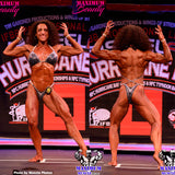 IFBB Pro Lisa Ward. Physique Suit or Figure Suit with Connector bottom.