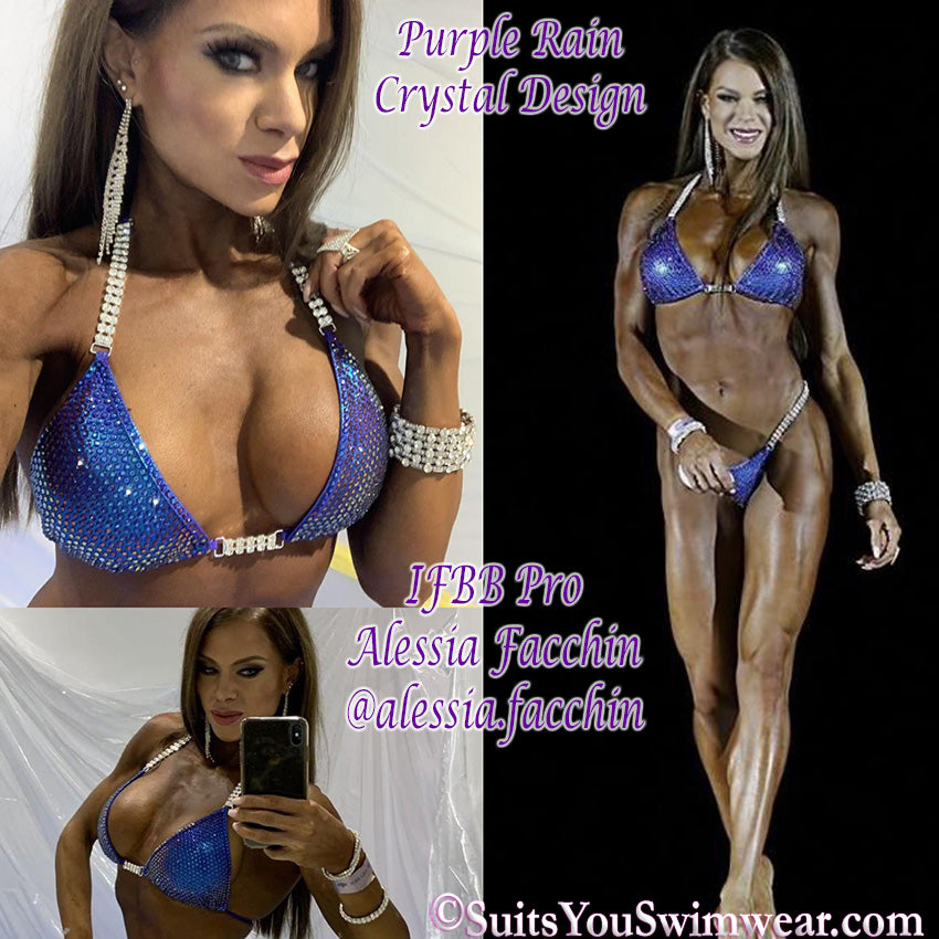 The Purple Rain Competition Bikini, IFBB Pro Alessia Facchin