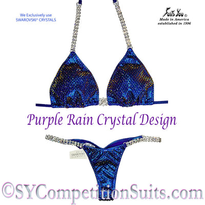 The Purple Rain Competition Bikini, Pro-Level Suit