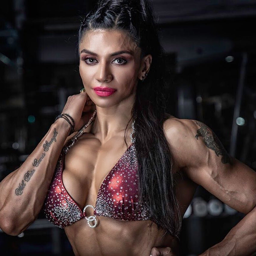 Pro-level Physique Competition Suit, NPC or IFBB, Yasheem